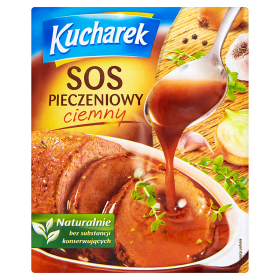 Kucharek Sos pieczeniowy ciemny 28 g 966e249beef69eaef97f7f419decc5c6