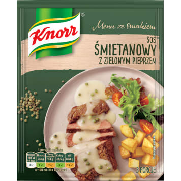 Knorr Sos śmietanowy z zielonym pieprzem 936ade5a9bddc089eee6411ba9786139