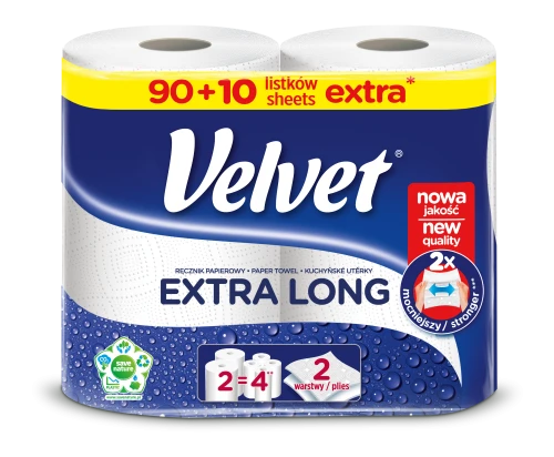 Ręcznik papierowy Velvet extra long 2 szt.