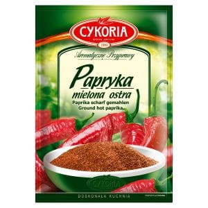 Cykoria Papryka Mielona Ostra 20 g 256cb19e5c3ab46b491c63bf3e8cbd20