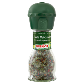 Kotányi Młynek Zioła włoskie mieszanka przypraw 48 g f9bb2329784b71453361e60e8a534540