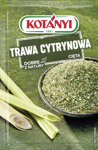 Kotányi Trawa cytrynowa cięta 15 g a9cad006eea92b4b7c7d0bdbeaadfd16
