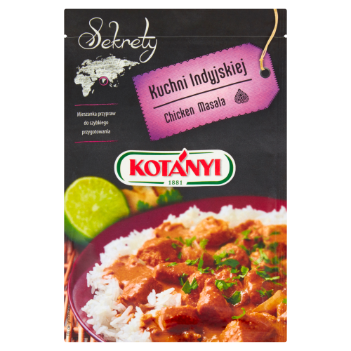 Kotányi Sekrety Kuchni Indyjskiej Chicken Masala Mieszanka przypraw 20 g