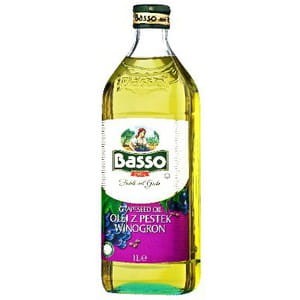 Basso Olej z pestek winogron 1 l 3e4f680537b807a248d3b4d428602ba1