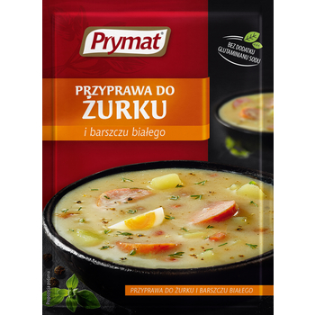 Prymat Przyprawa do żurku i barszczu białego 25 g Prymat Przyprawa do żurku i barszczu białego 25 g