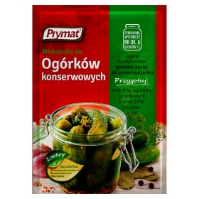Prymat Mieszanka do ogórków konserwowych 40 g 12478b62f79f1a4b34d29906caf77ae0