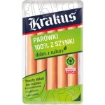 Parówki 100% Z Szynki 185 g Krakus