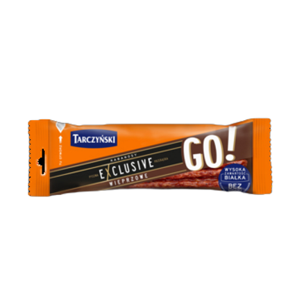Tarczyński Kabanos Exclusive Go! wieprzowy 50 g Tarczyński Kabanos Exclusive Go! wieprzowy 50 g