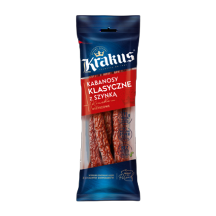 Kabanosy wieprzowe Krakus 150 g Kabanosy wieprzowe Krakus 150g