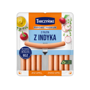 Tarczyński Parówki z fileta z indyka 160 g 2 x 80 g