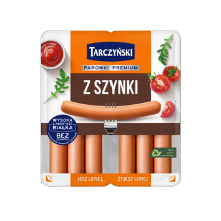 Tarczyński Parówki z Szynki 220 g Tarczyński Parówki z Szynki 220 g