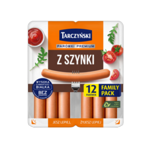 Parówki Z Szynki Family Pack 440 g Tarczyński