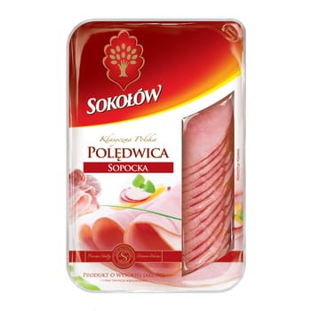 Polędwica Sopocka Plastry 500 g Sokołów cd798585501b29df9694c3c3e3d5c351
