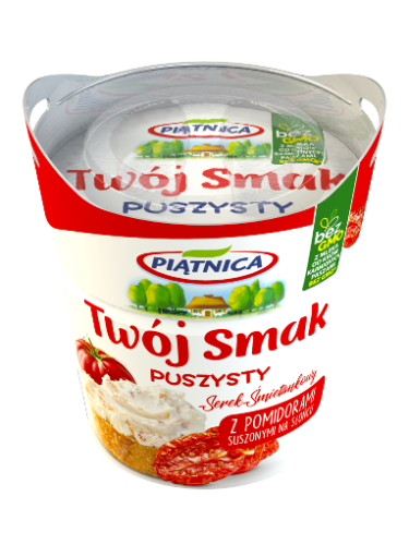 Piątnica Twój Smak Puszysty z pomidorami suszonymi na słońcu 150 g 6dbcf7b57994086e3b7734fd996d3ac0