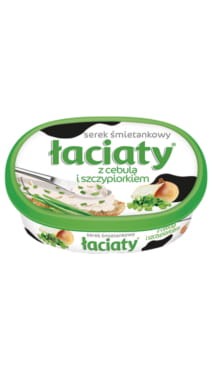 Łaciate Łaciaty serek śmietankowy cebulka szczypiorek 135 g 510331ae4b1e7161800f82aa5588ea9e