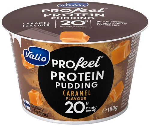 Valio Profeel Pudding Proteinowy 180 G Karmel. Bez Laktozy