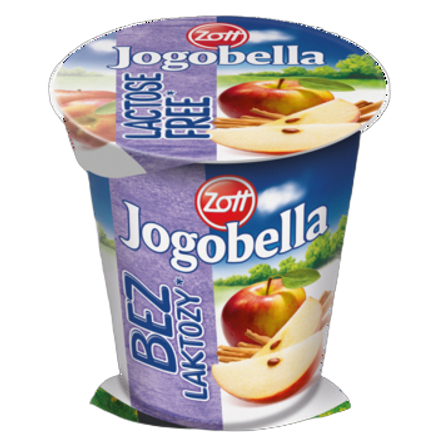Zott Jogobella Bez Laktozy Jogurt mix smaków 150 g Zott Jogobella Bez Laktozy Jogurt mix smaków150 g