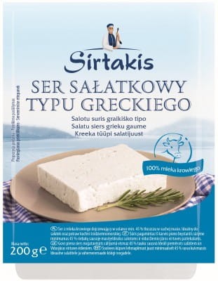 Temar Sirtakis Ser sałatkowy plaster 200 g 5a8518561e218e00c2f20a4c1642b2a2