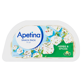 Arla Apetina Ser biały typu śródziemnomorskiego w zalewie olejowej z ziołami 100 g