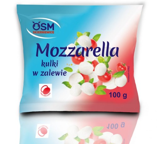 OSM Skierniewice mozzarella mini kulki w zalewie 100 g c1150db56e3d8b97578ee476e9e1386b