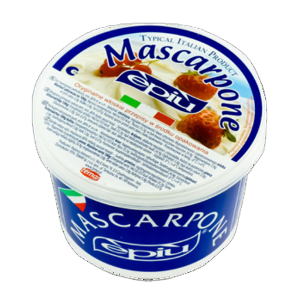 Temar E'Piu Ser Mascarpone 500 g Temar E'Piu Ser Mascarpone 500 g