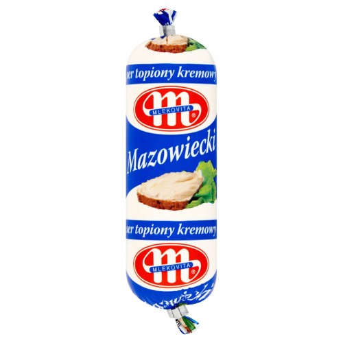 Mlekovita Mazowiecki ser topiony kremowy 100 g 308cdce3f16639e9821abdcd3d4100e1