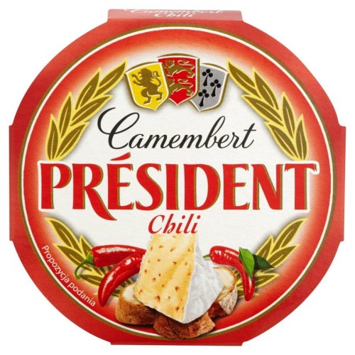Président Camembert Chili Ser 120 g 79e6cbcb61b416e163aebd87890738f1