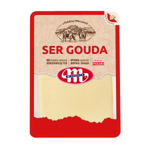 Ser Gouda dojrzewający plastry Mlekovita 500 g