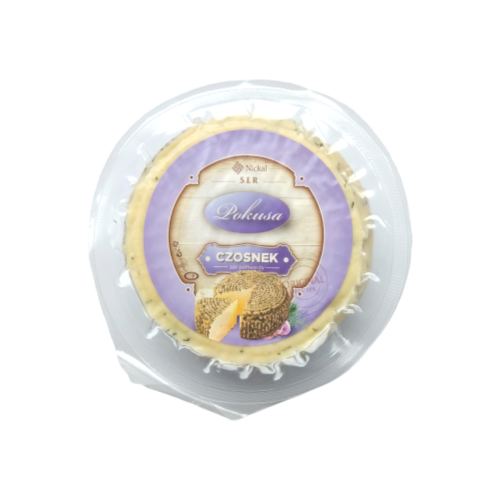 Pokusa Ser półtwardy czosnek 350 g