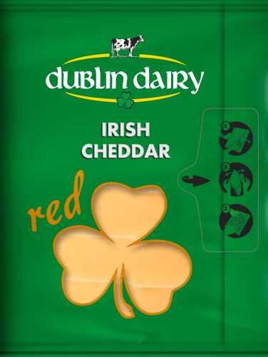 Cheddar Dublin Dairy red plastry 150 g c27cf0bb16ab19b8cb65be33d4d149f5