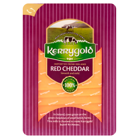 Kerrygold Ser irlandzki Red Cheddar w plastrach 150 g 645096c7139a326490a1f4a93cc5d172