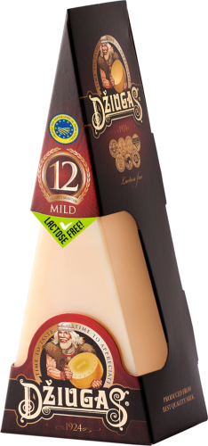 Dziugas Mild Twardy ser podpuszczkowy dojrzewający 180 g