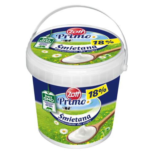 Zott Śmietana 18% 1 kg d0dbf38d67d874ddca56dacc9ab61dc4