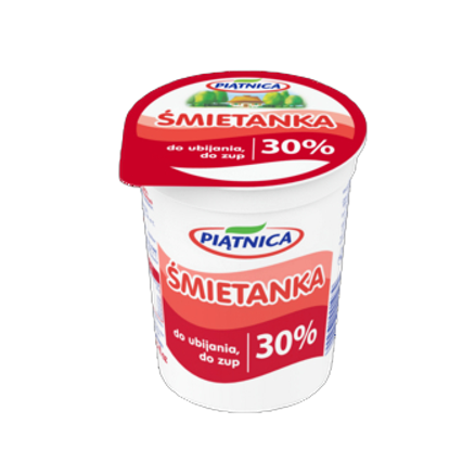 Piątnica Śmietanka 30% 400 ml Piątnica Śmietanka 30% 400 ml