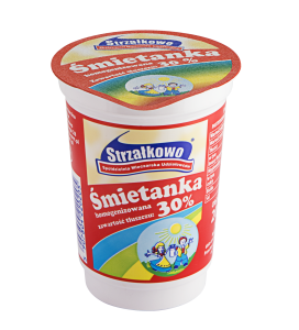 Strzałkowo Śmietana 30% 200 g