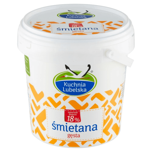 Bieluch Śmietana 18% 1 kg d7122b9d0c3dd21b327e7ebce9d2e329