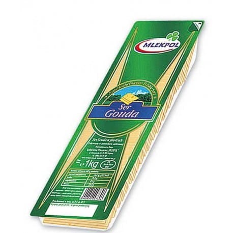 Mlekpol Ser Gouda w plastrach 1 kg 8573263ebdc59ed411e294e777e7218c