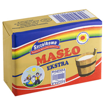 Strzałkowo Masło Ekstra 250 g 927db676d6ec3a2d02f3183da50d5d4f