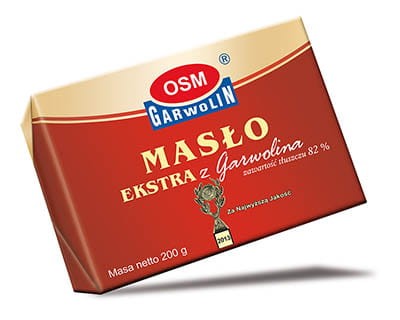 OSM Garwolin Masło extra 200 g dfa999bc3ef0760e62a76f3212b28606