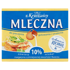 Kruszwica Z Kruszwicy Mleczna Margaryna 250 g e5b58a3f97c332c0ee95bcab1508cf27