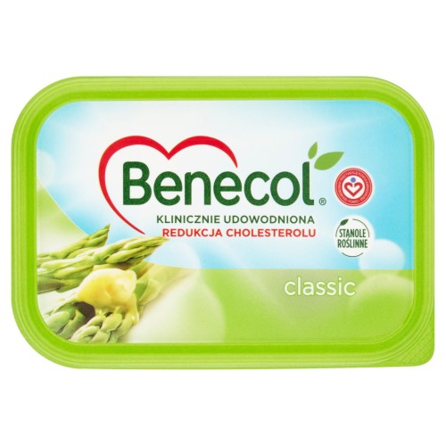Benecol Classic Margaryna roślinna z dodatkiem stanoli roślinnych 225 g ceab688922ecda9e9862935771c0f7f3