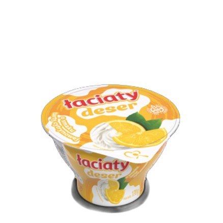 Deser Na Bazie Maślanki O Smaku Tarty Cytrynowej Mlekpol 170 g Deser Na Bazie Maślanki O Smaku Tarty Cytrynowej Mlekpol 170G