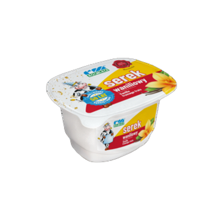 Rolmlecz Serek waniliowy 150 g Rolmlecz Serek waniliowy 150 g