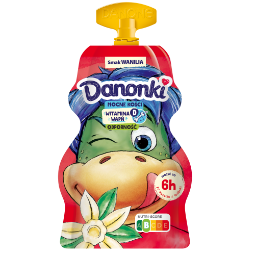 Danonki smak waniliowy Jogurt 70 g