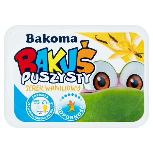 Bakoma Bakuś Puszysty waniliowy Deserek 90 g 82f2756bfbdcadf7633e7db4b23b29e2