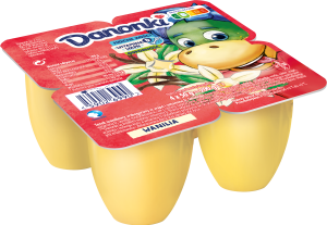 Danonki smak waniliowy Twarożek 200 g 4 sztuki