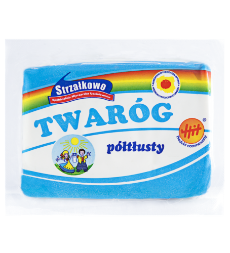 Strzałkowo Twaróg półtłusty 200 g 31d7e21ccb7f4a011421d452b74727bf