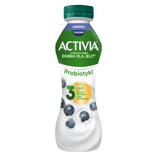 Activia Jagoda borówka amerykańska Jogurt 280 g Activia Jagoda borówka amerykańska Jogurt 280 g