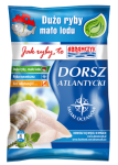 Abramczyk Dorsz atlantycki ze skórą Filet mrożony 450 g