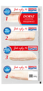 Abramczyk Dorsz Atlantycki Polędwice 450 g